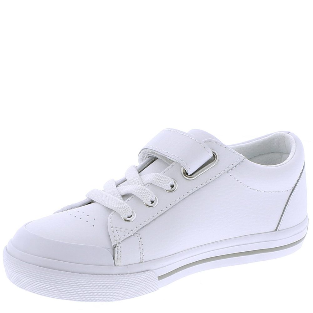 FOOTMATES REESE LEATHER SHOES FOR BOYS AND GIRLS WITH CUSTOM-FIT INSOLES, S